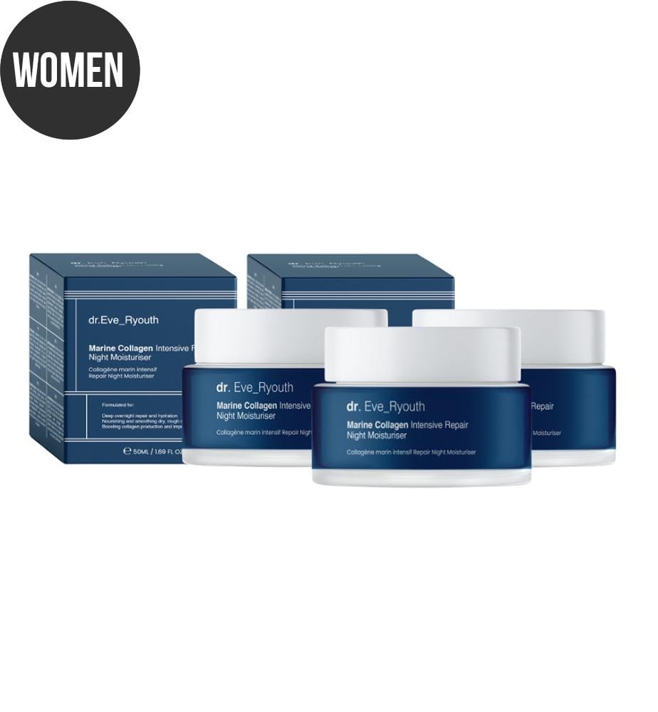 Marine Collagen Intensive Repair Night Creams - 3 x 50 ml