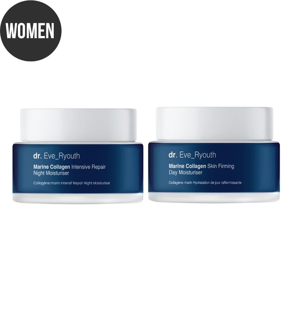 Marine Collagen Straffende Tagescreme + Marine Collagen Intensiv Reparierende Nachtcreme - 50 ml + 50 ml