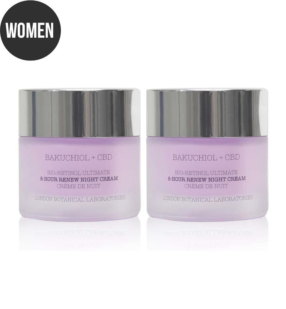 Bio-Retinol Ultimate 8-Hour Renew Nachtcreme - 2 x 50 ml