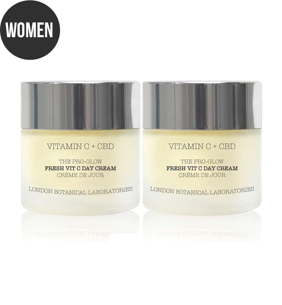 Vitamin C & CBD | The Pro-Glow Fresh Vit C Day Cream - 2 x 50 ml