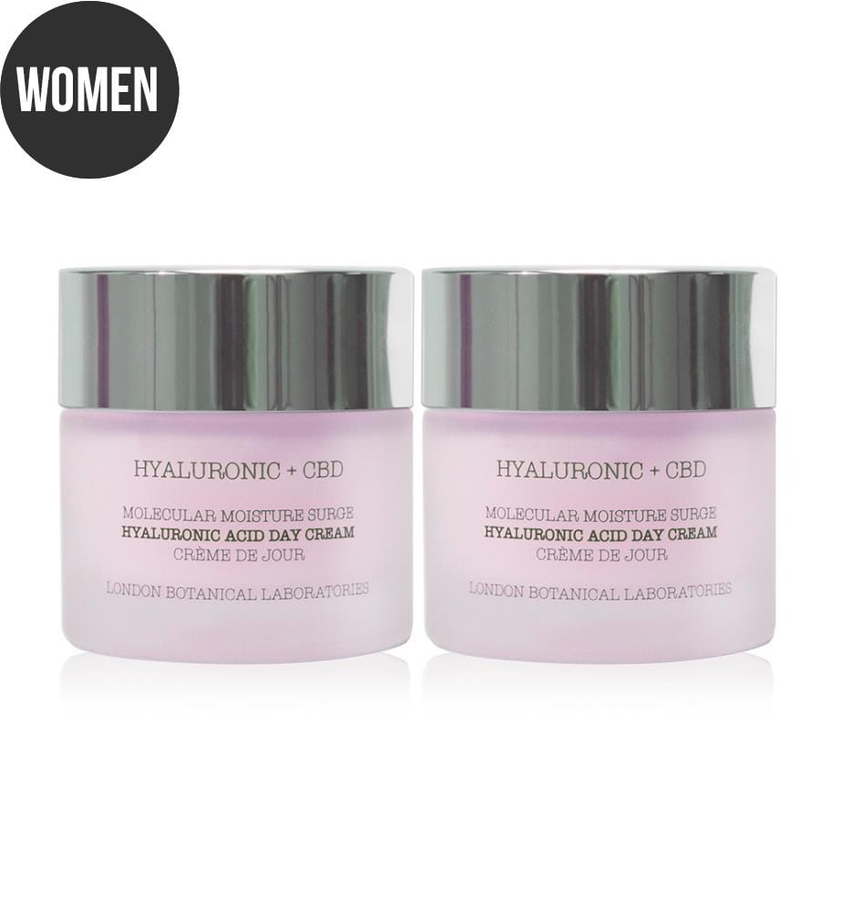 Lot de 2 Crème de Jour Hyaluronic Acid + CBD - 2 x 50 ml