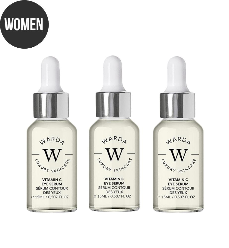 3 x Skin Glow Boost Vitamin-C-Augenserum 15 ml