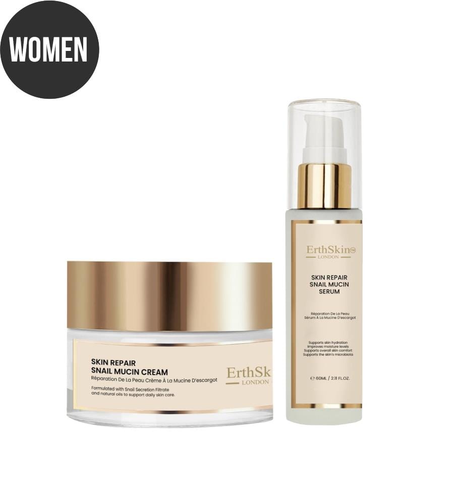 Crema riparatrice alla Mucina di Lumaca 50ml + Siero riparatore alla Mucina di Lumaca 60ml
