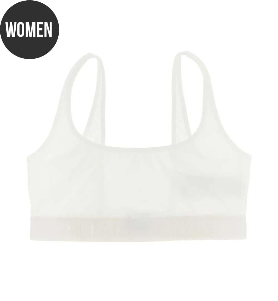 Signature Bralette – Off-White