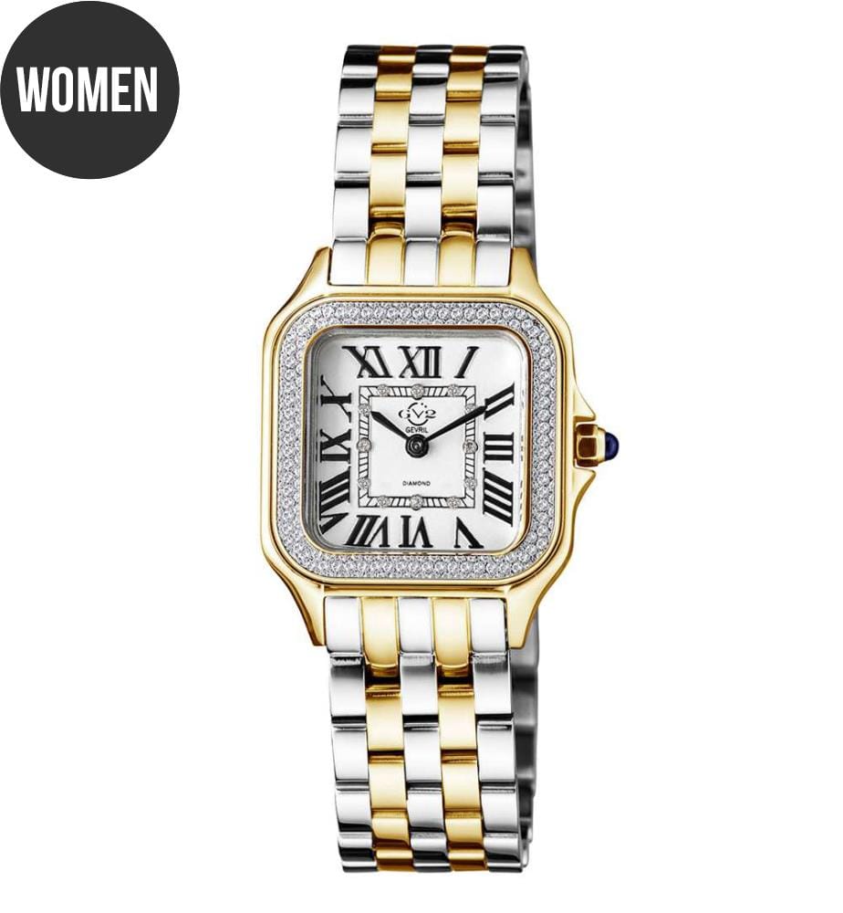 Quartz Watch Milan with Stainless Steel Bracelet - Silver and Gold