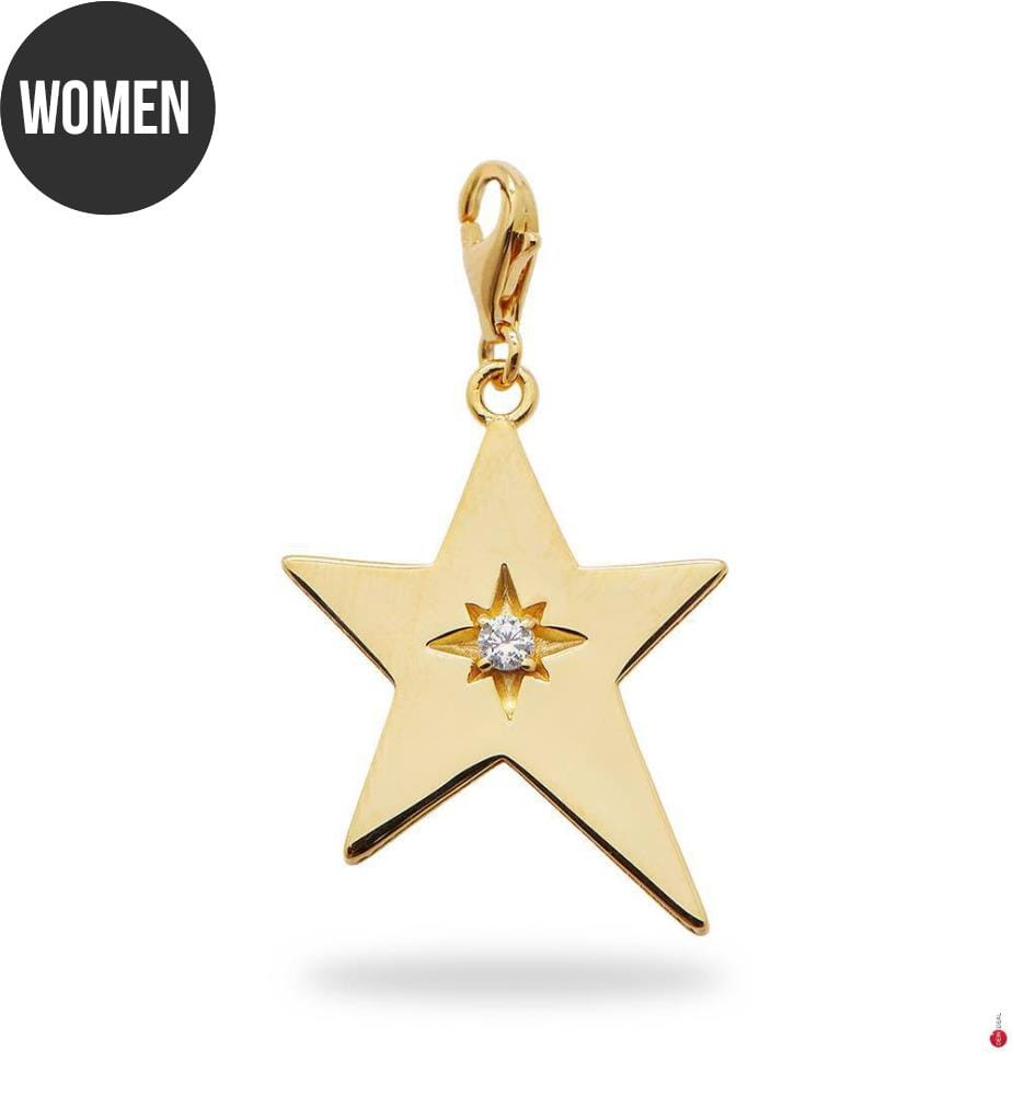 Ciondolo Argento Sterling 925 - Placcato Oro