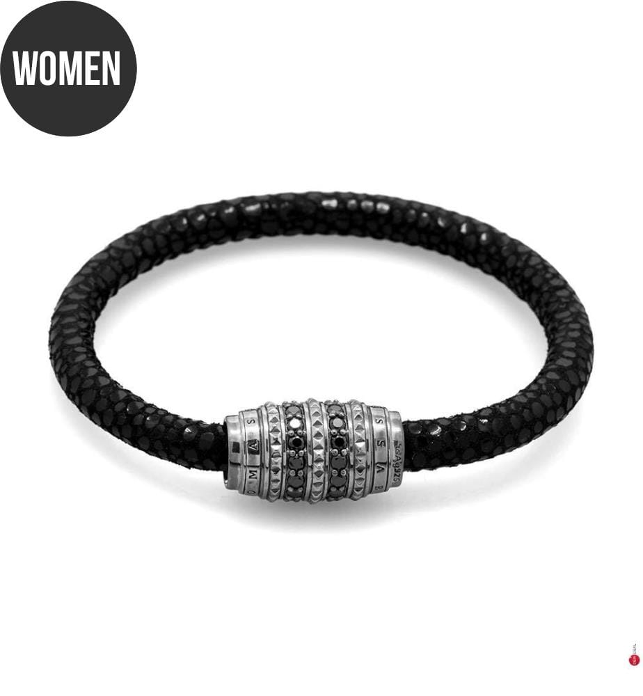Bracciale Argento Sterling 925 - Nero