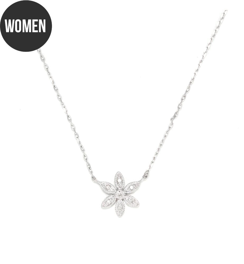 Collana Arizona - Oro Bianco 375/1000