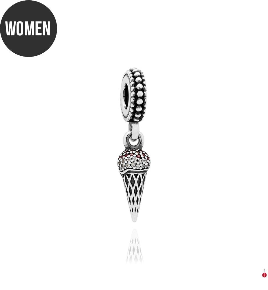 Charm Ciondolo Ice Cream - Argento