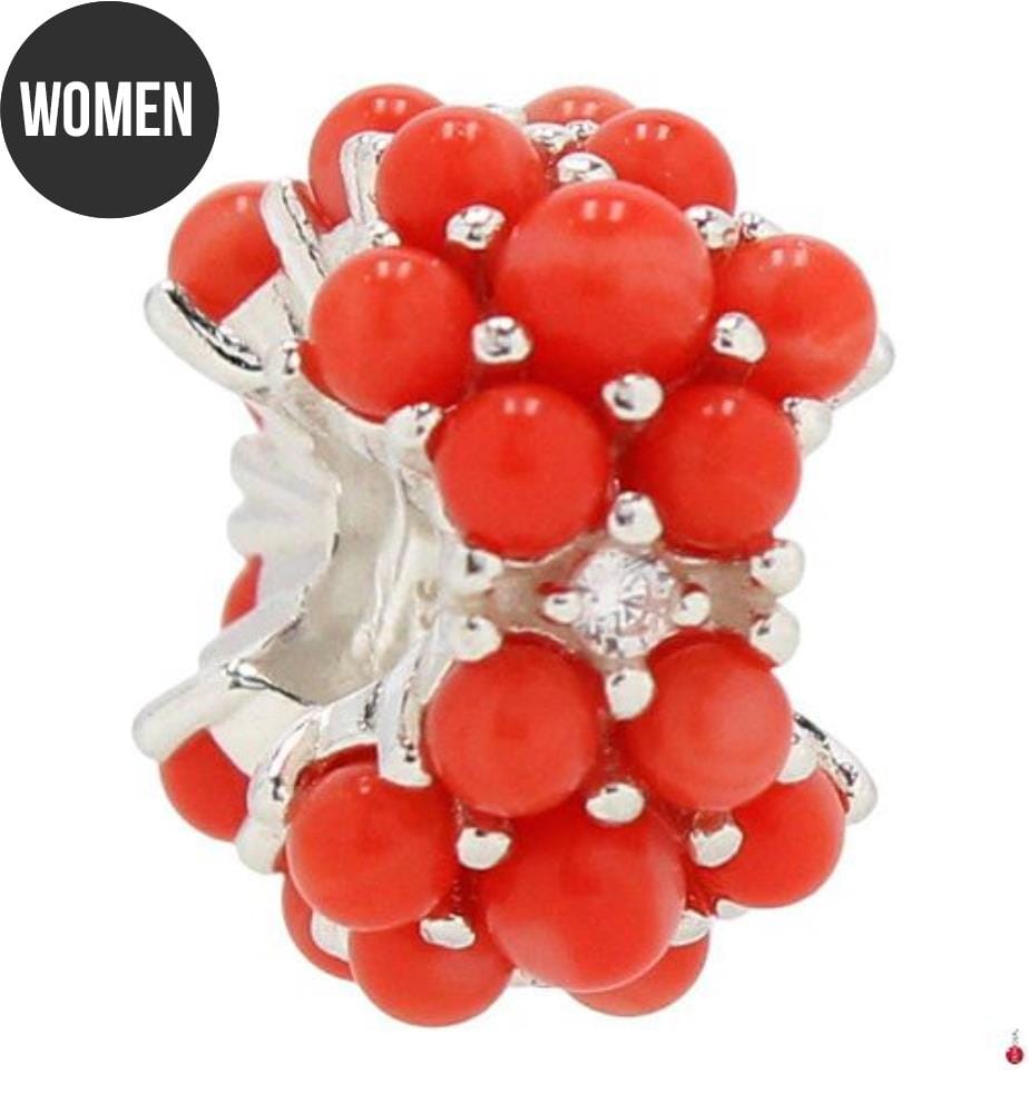 Charm Corallo Oceano - Argento 925