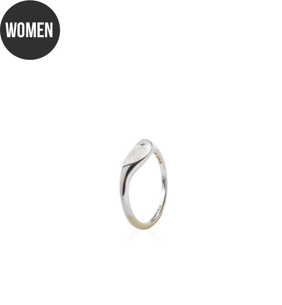 Anello Pandora Me Smalto Mezzo Sigillo Argento 925 - Argento