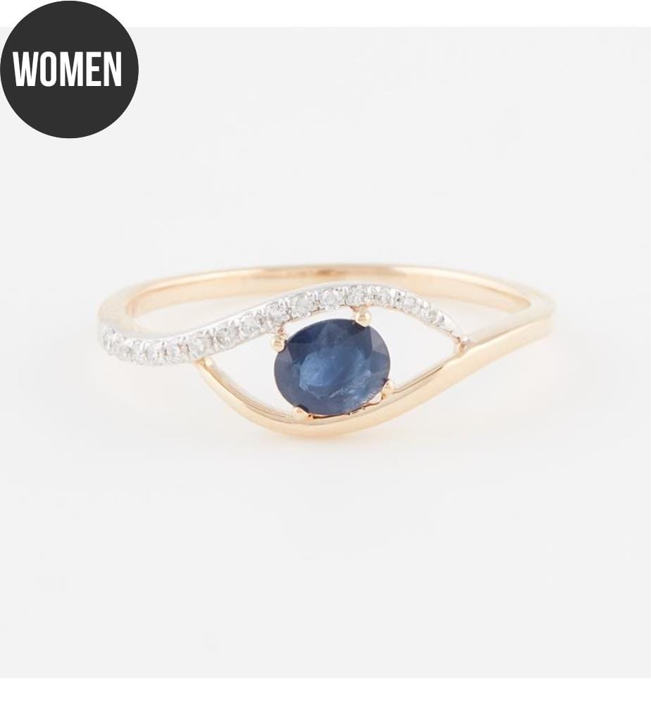 Bague Magie Saphirique - Or Jaune 375/1000