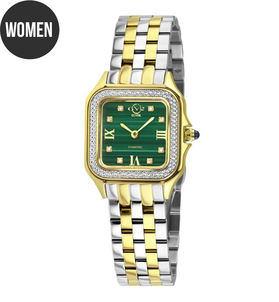 Montre à Quartz Milan avec bracelet en Acier Inoxydable - Argent et Or