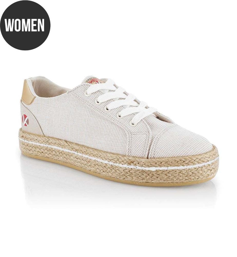 Baskets Maissa - Beige et Blanc