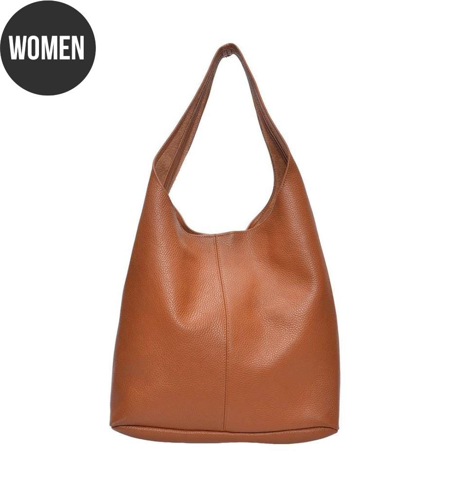 Hobo-Tasche - Cognac