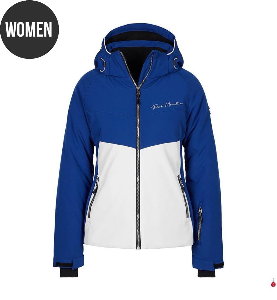 Veste Softshell Afolir - Bleu Foncé et Blanc