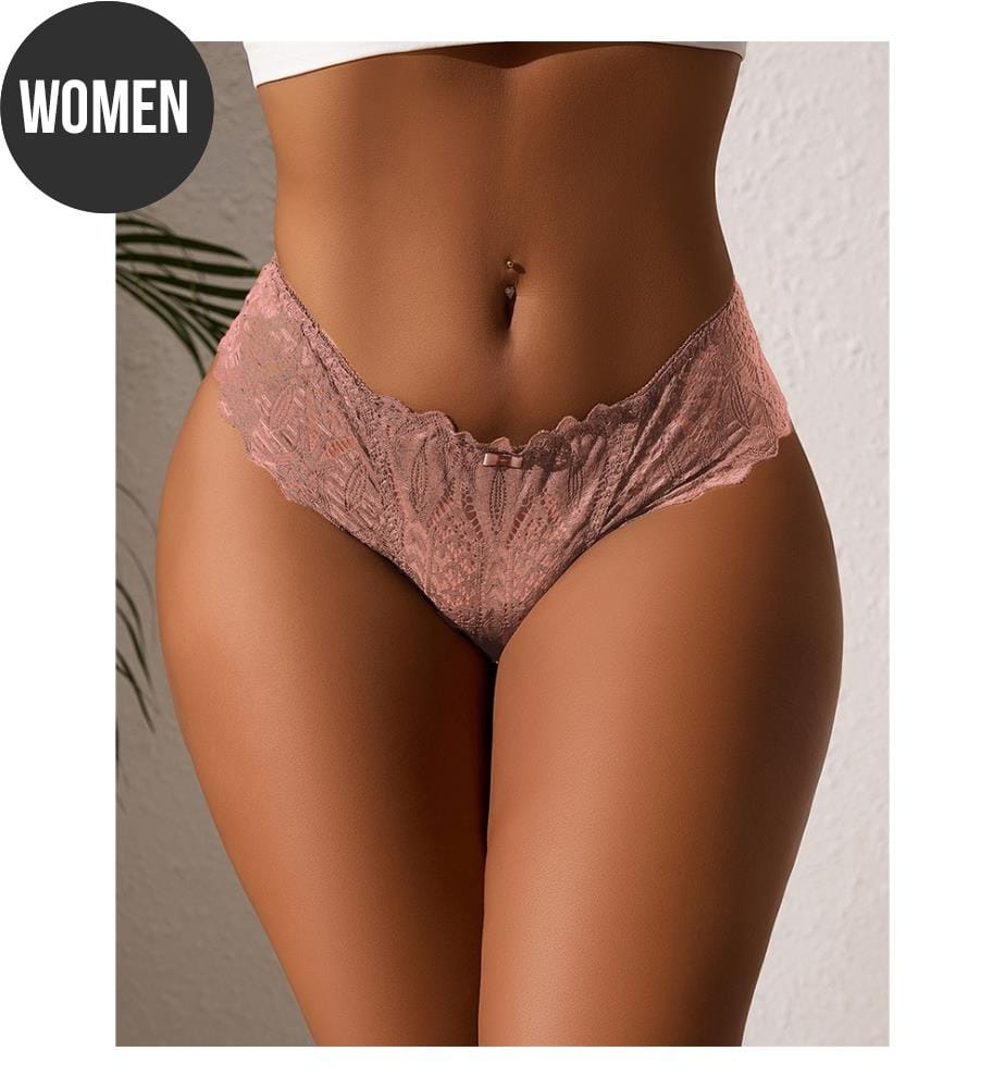 Slip aus Spitze - Rosa