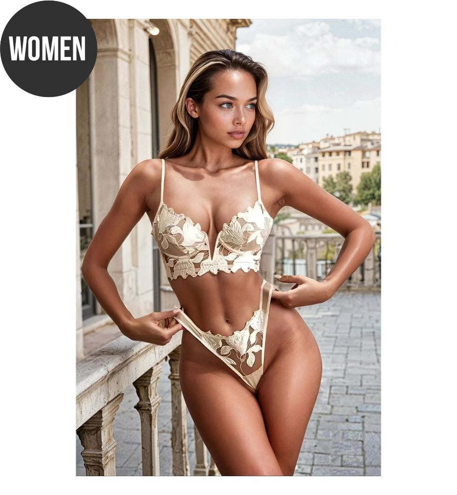 Pure Romance"-Dessous-Set