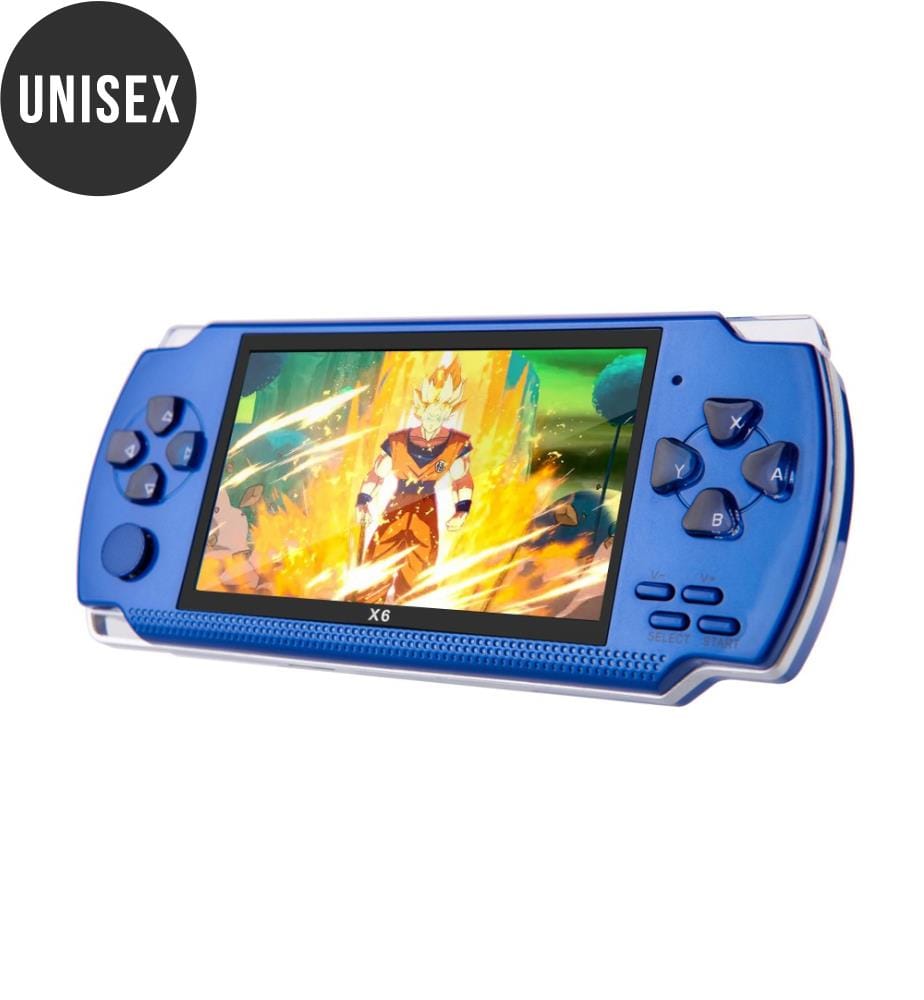 Tragbare Emulator-Konsole 4,3 Zoll mit Audio-/Video-Player und Kamera Phoenix - Blau