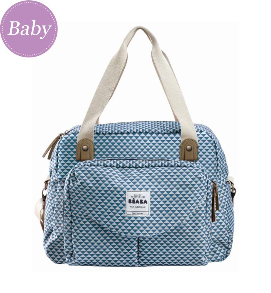 Borsa fasciatoio Geneva II Play Print - Blu