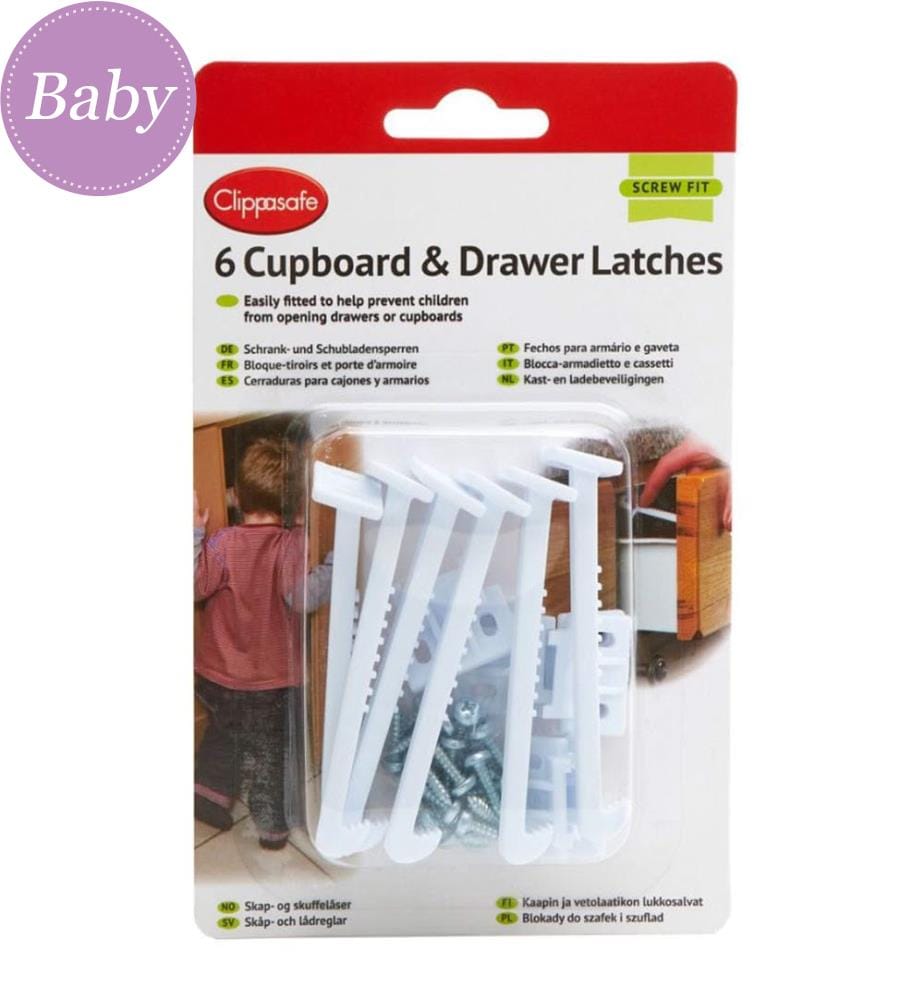 Fermeture d'armoire et de tiroir 6pcs