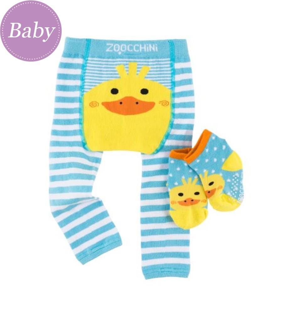 Legging & Socquettes Bébé Canard 12-18M