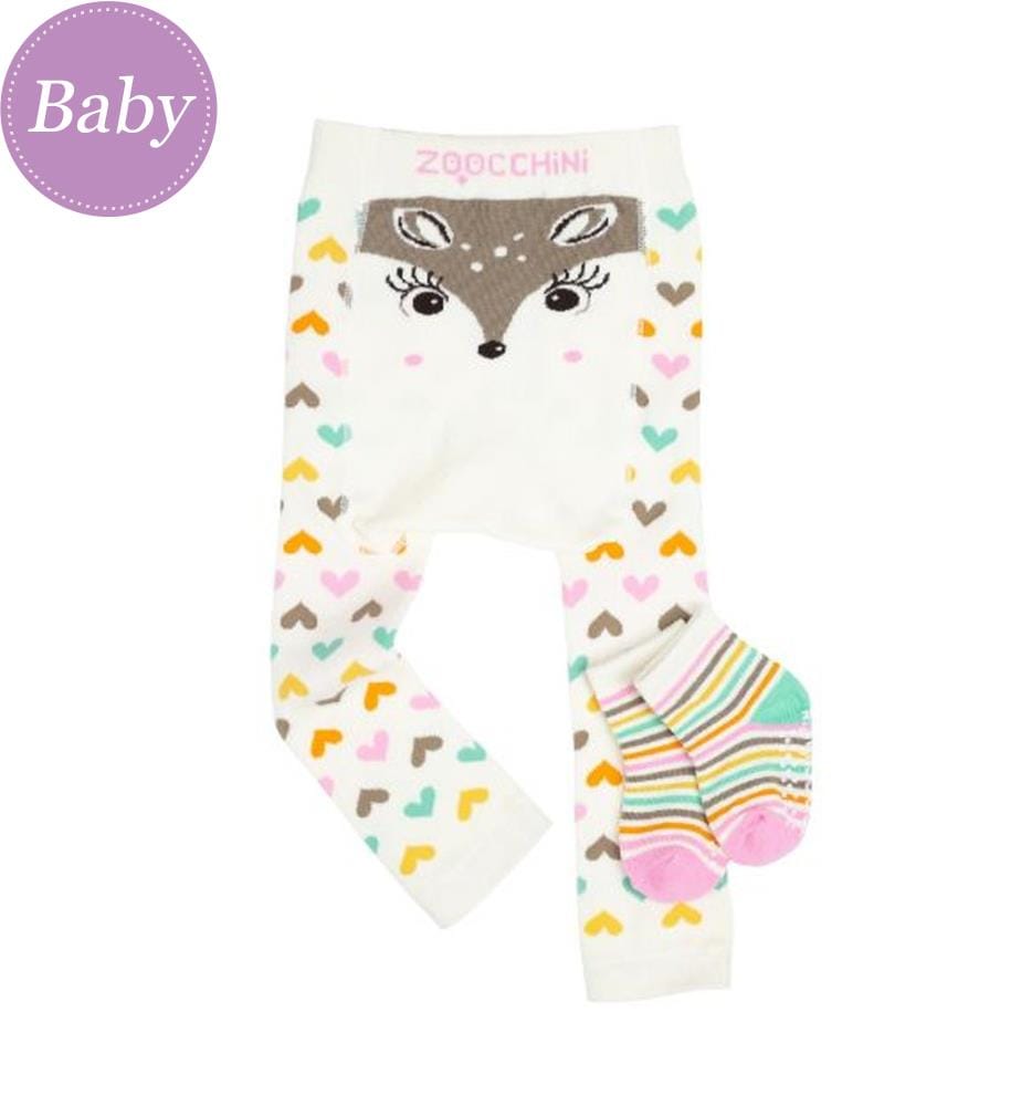Legging & Socquettes Bébé Chevreuil 12-18M