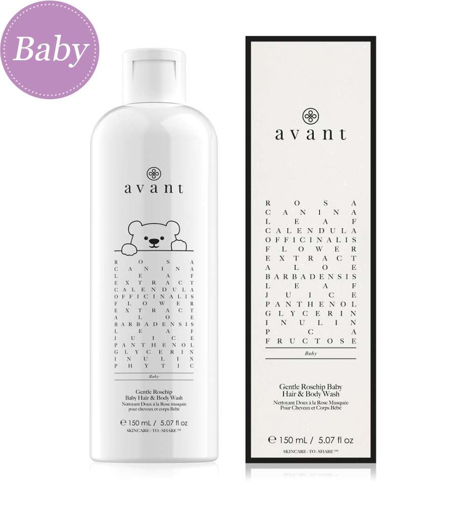 Wildrose Sanfte Reinigung für Haar und Körper Baby - 150 ml