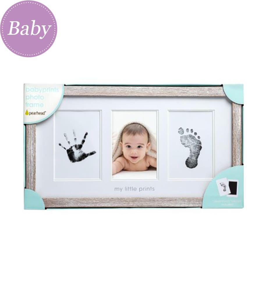 Rahmen mit 2 Babyabdrücken