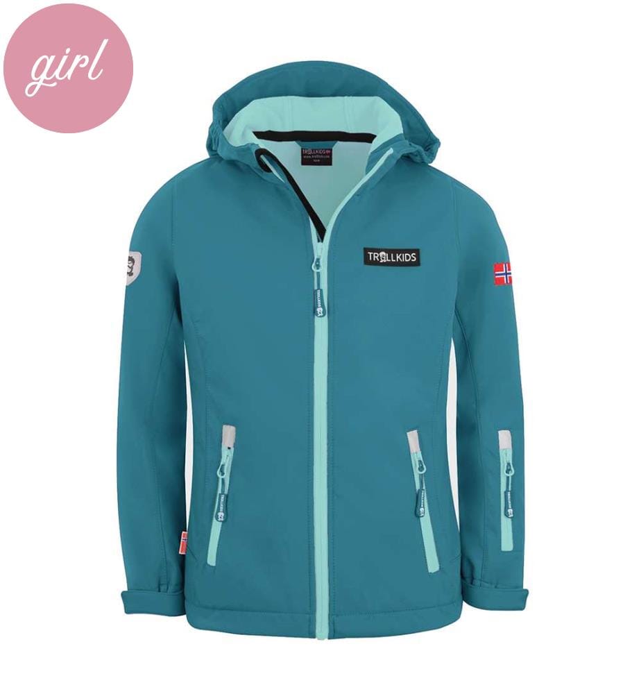 Softshell-Jacke - Teal Aqua
