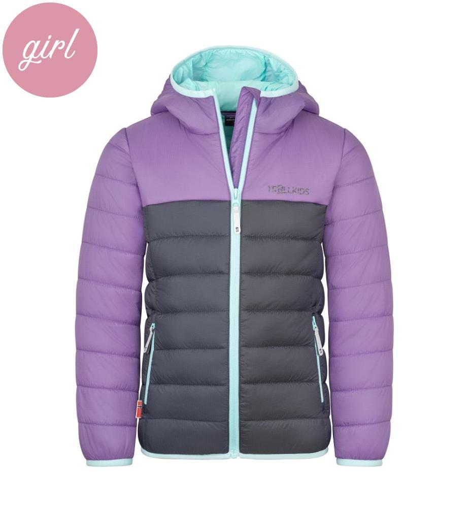 Veste Eikefjord - sorbet violet et graphite