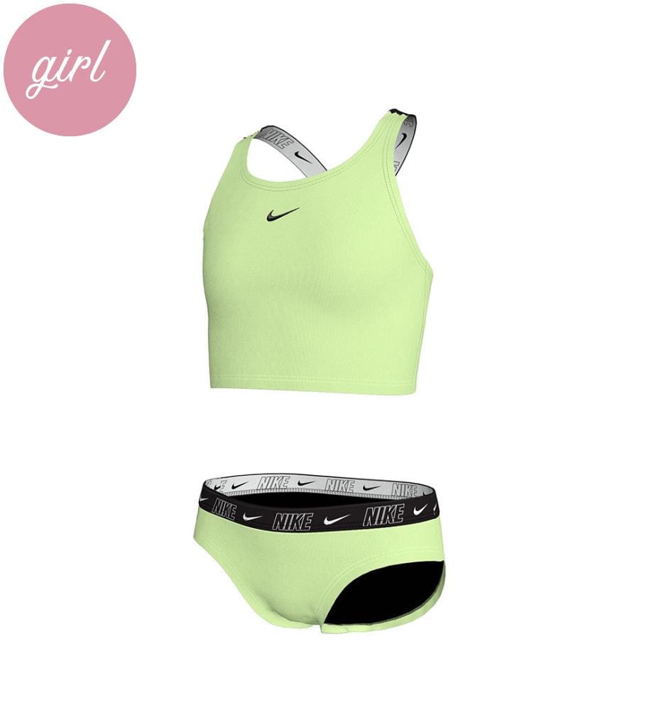 Ensemble midkini croisé avec bande logo - Volt