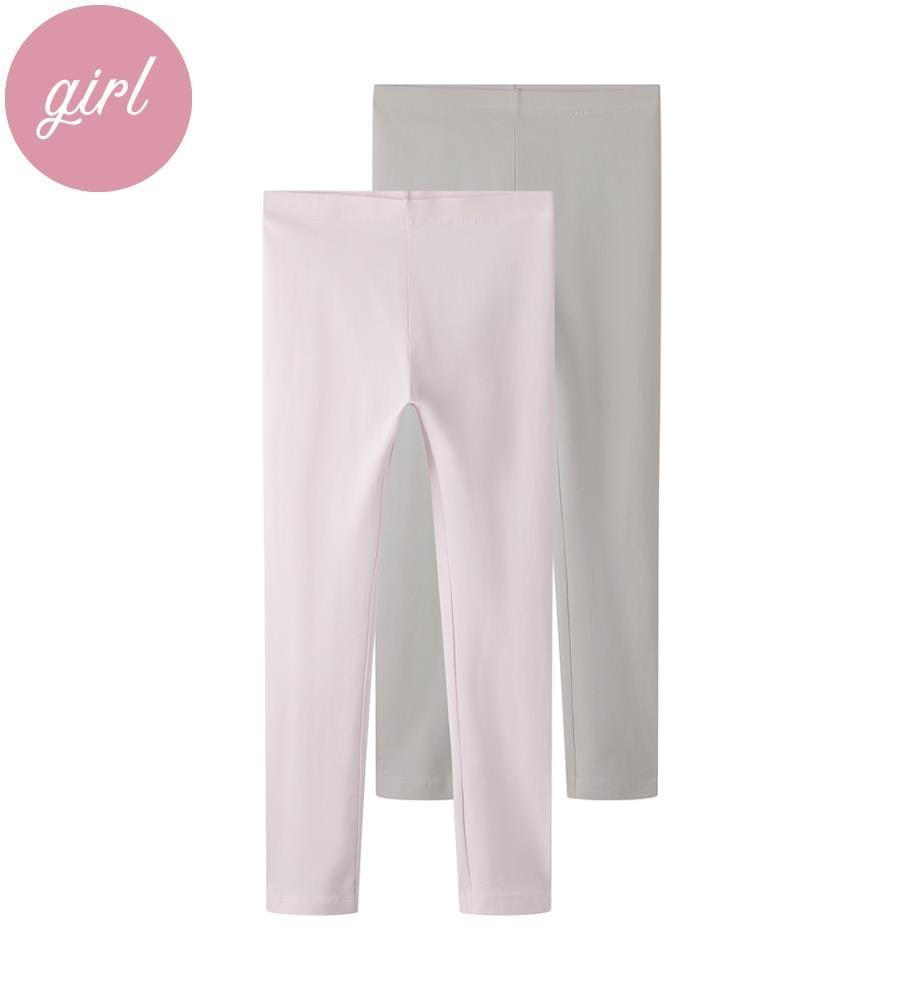 Leggings - Rose cradle avec marbré lilas