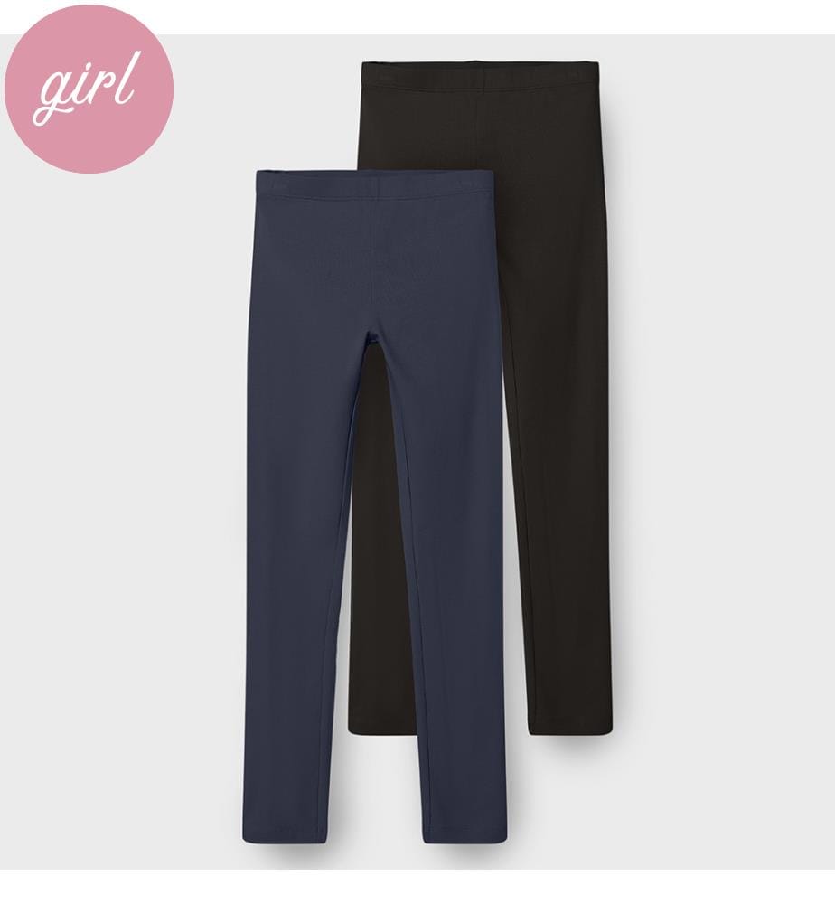 Lot de 2 Leggings - Dark Sapphire Packed With Black