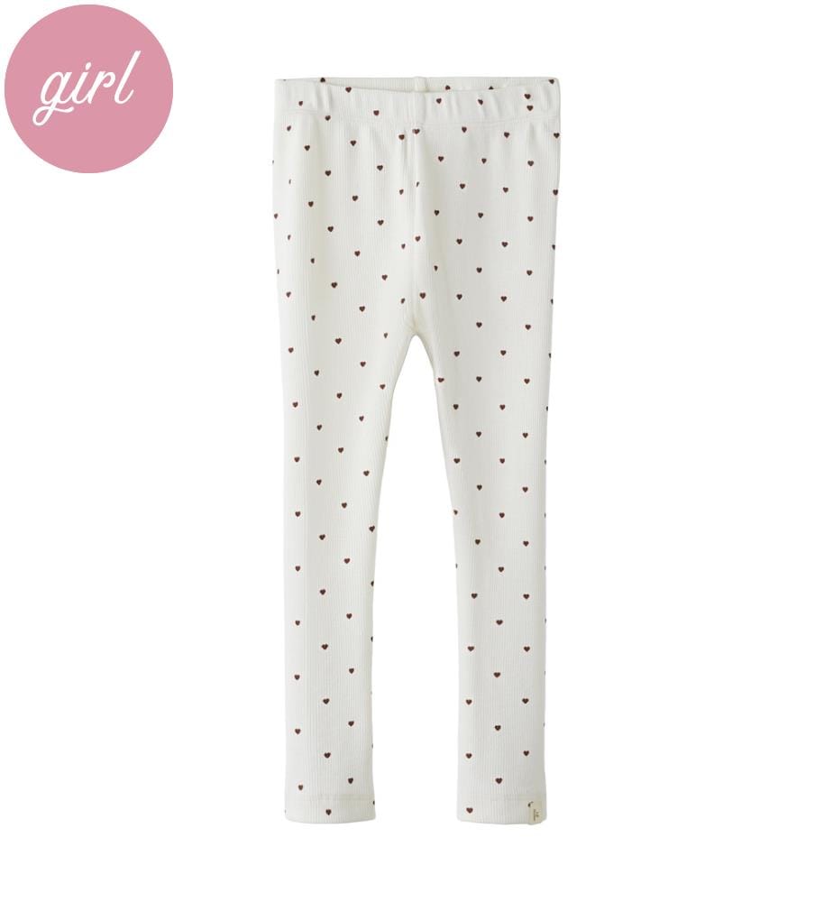 Leggings - Blanc coco Coeur