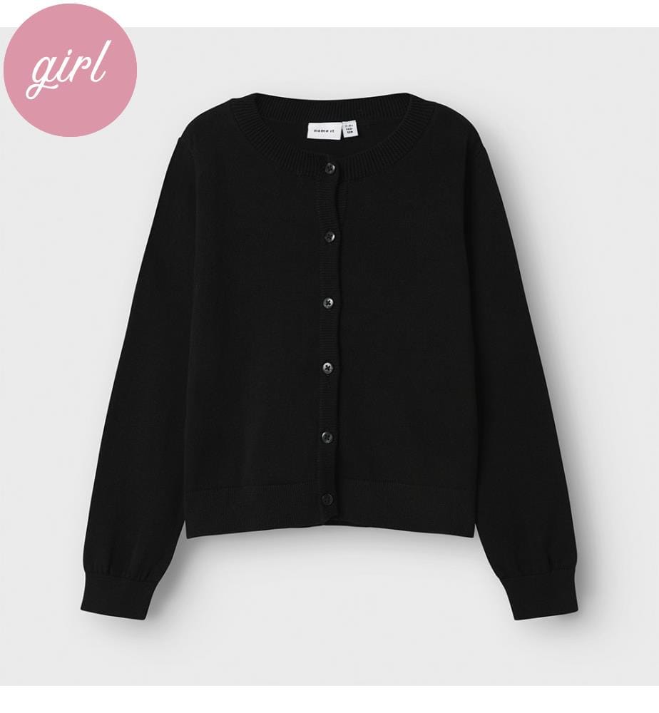 Cardigan en maille - Black