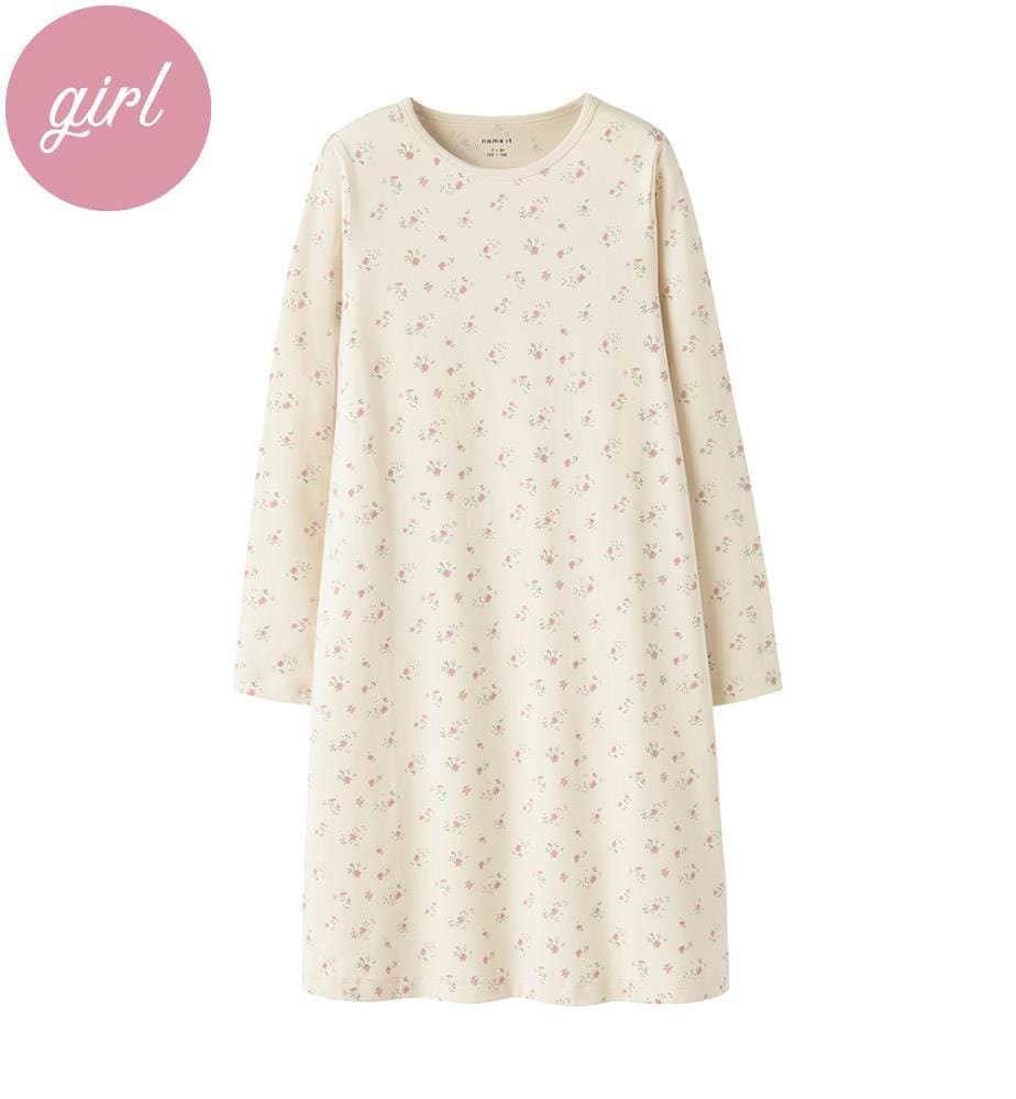 Chemise de nuit - Beige tourterelle