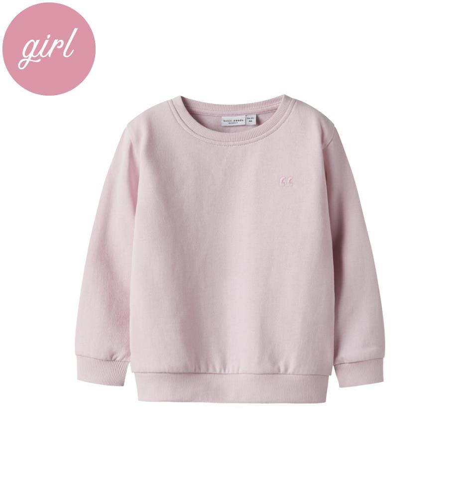 Sweat-shirt - Rose parfait