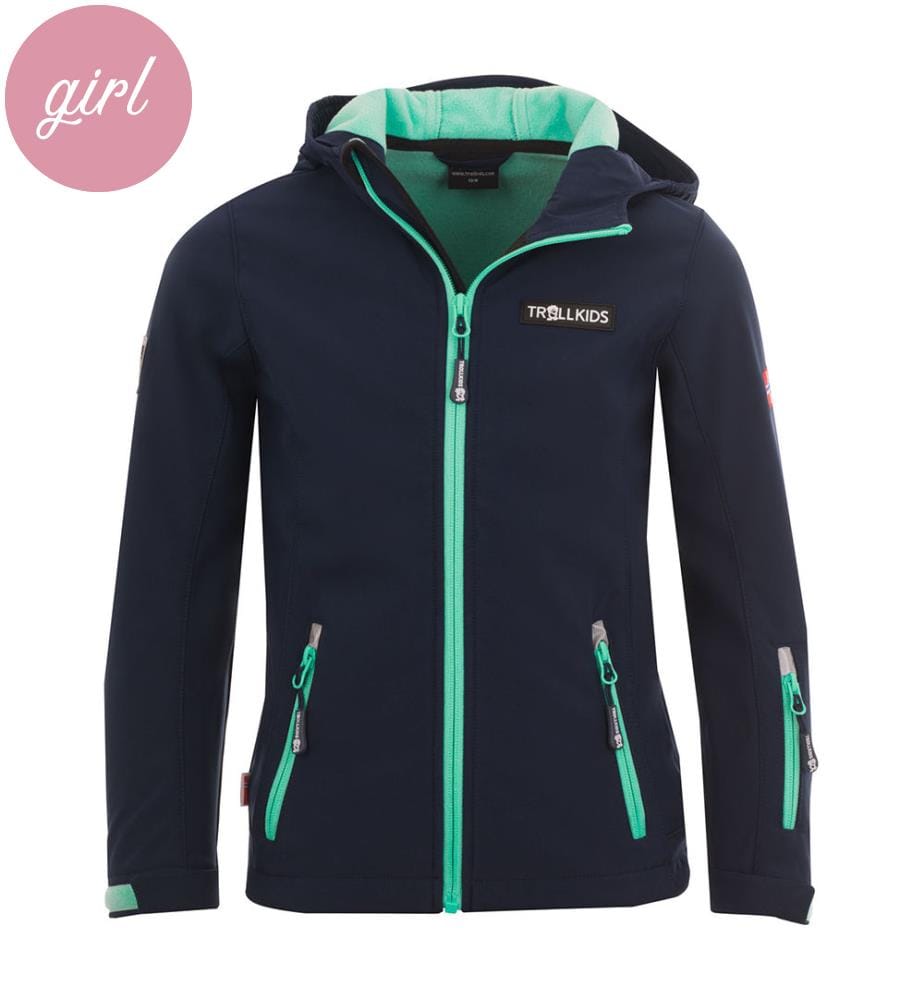 Veste Softshell Oslofjord - Marine et Vert d'Eau