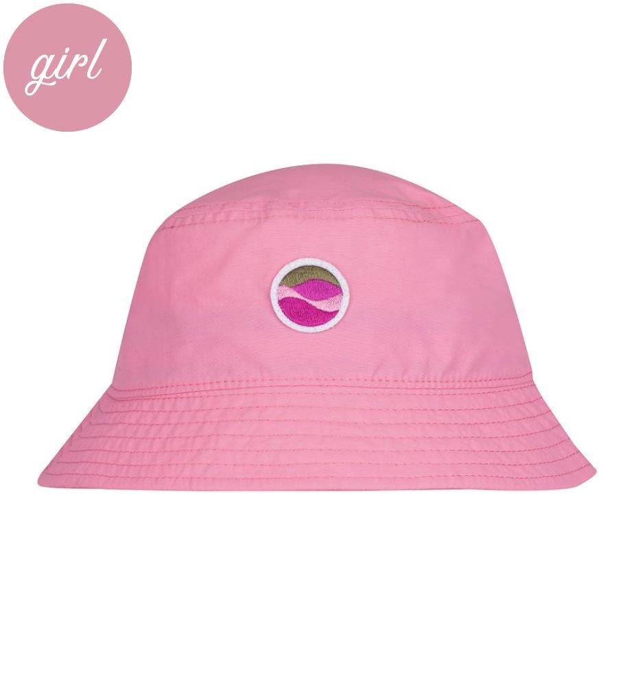 Chapeau seau - rose bonbon