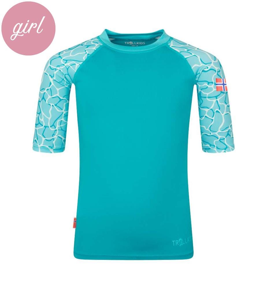 Top de surf Haukland - Dark Turquoise & Lagoon Blue