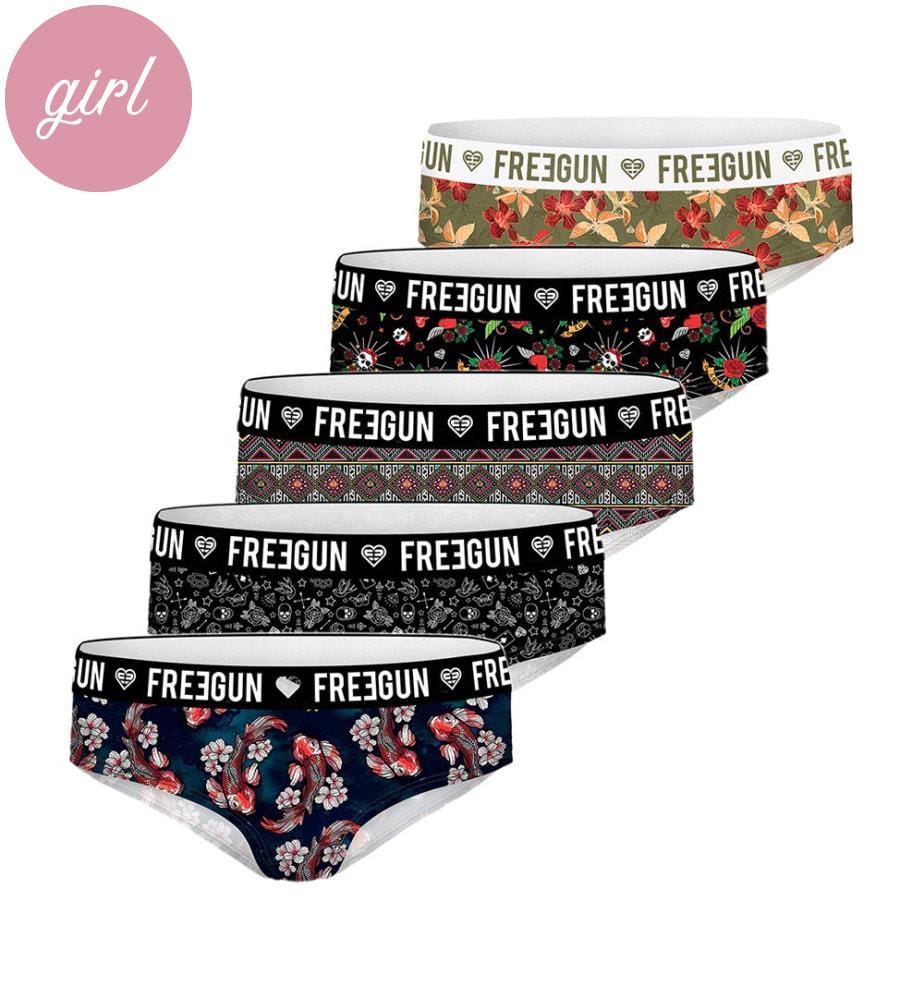 Lot Surprise de 5 Culottes - Couleur Aléatoire