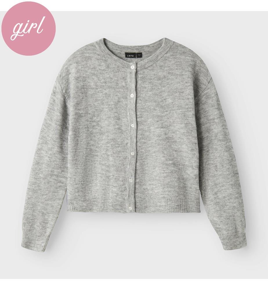 Cardigan en maille - Light Grey Melange