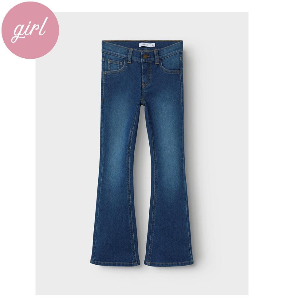 Jeans - Dark Blue Denim