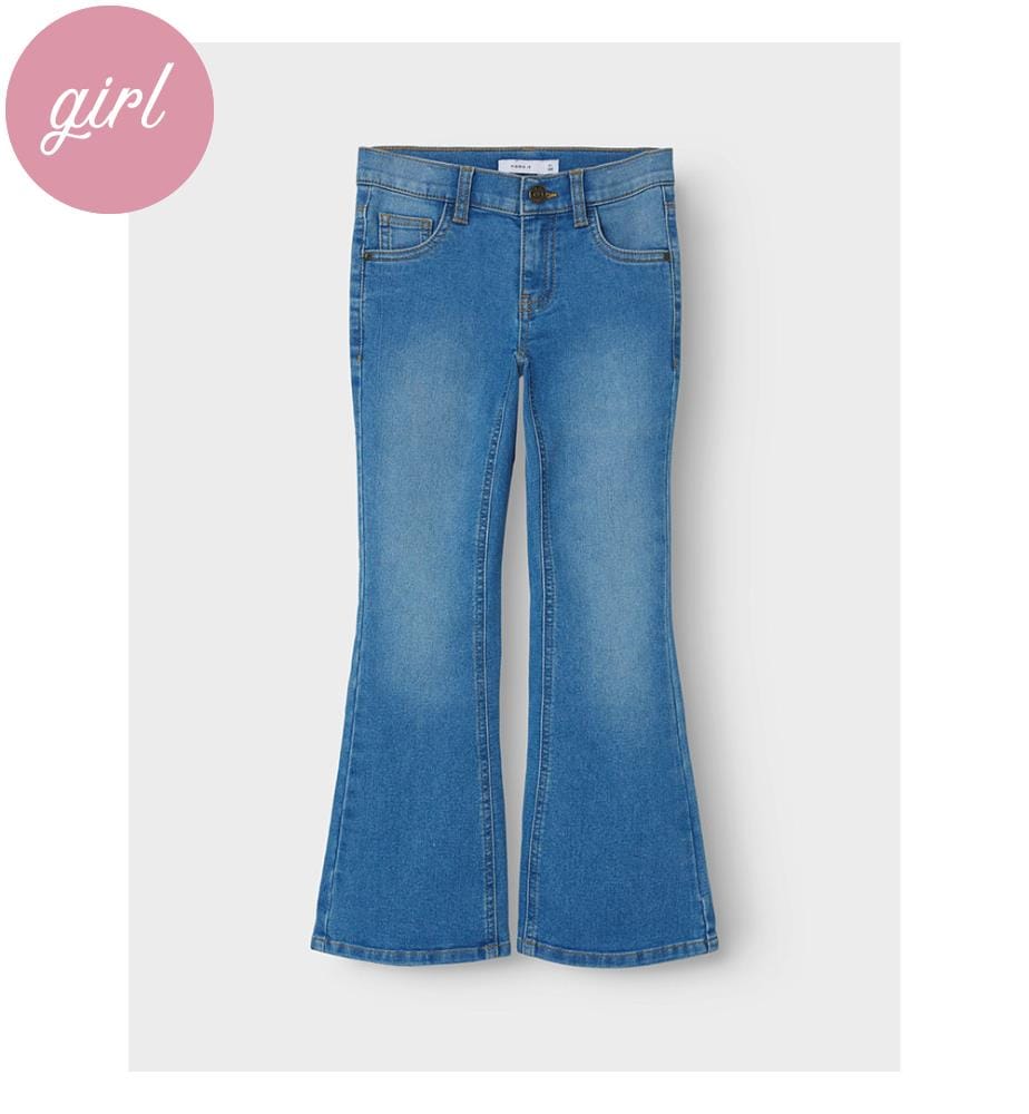 Jeans - Medium Blue Denim