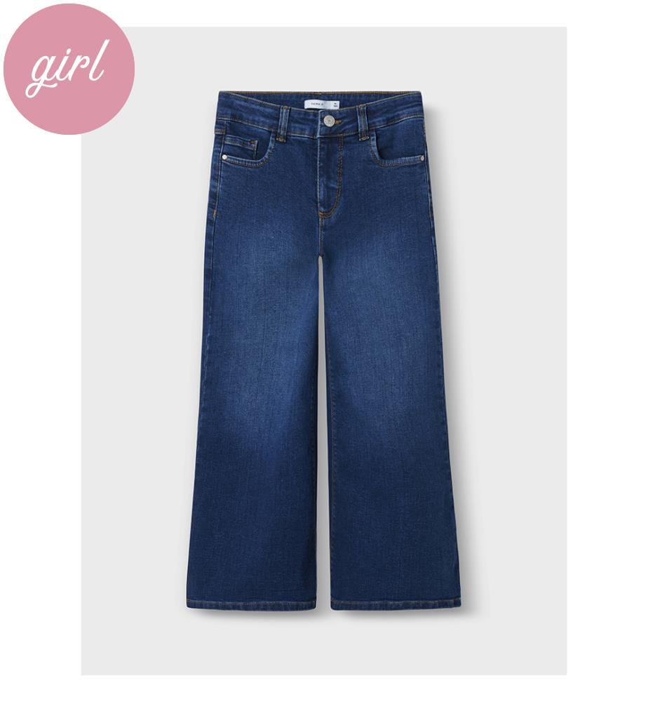 Jeans - Dark Blue Denim