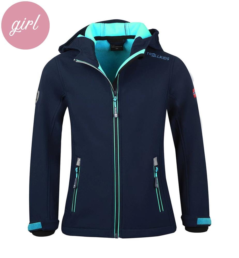 Gilet Trollfjord - Marinblau und Hellblau