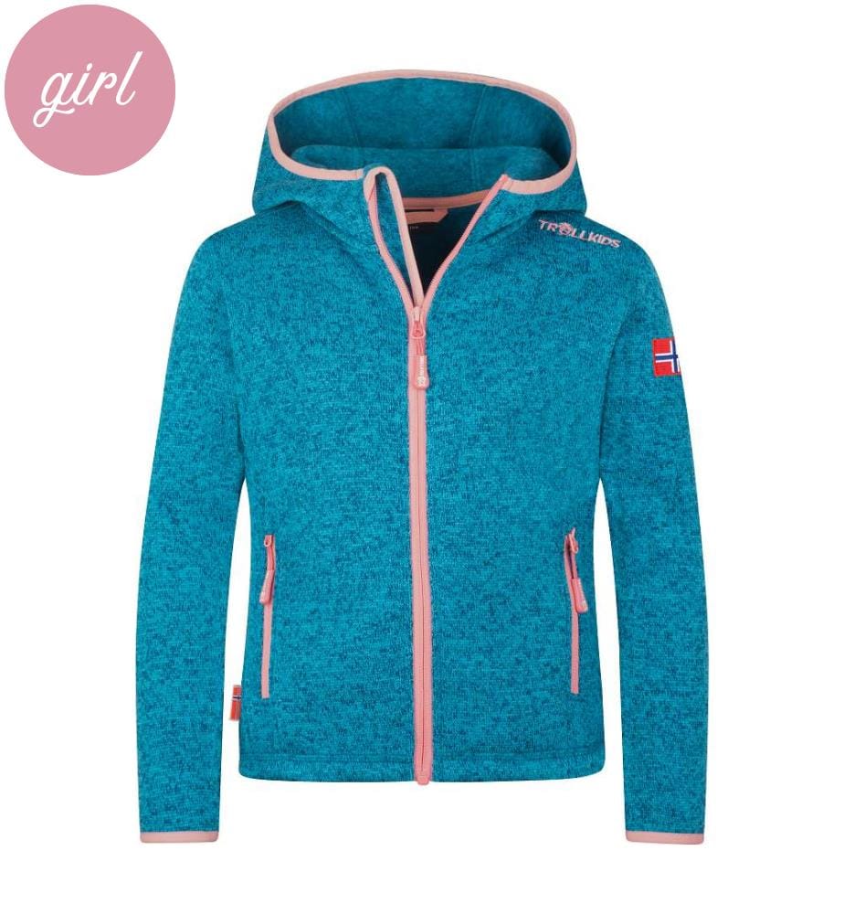 Jondalen Fleece Jacke XT - Harbor Blue & Peony Rose