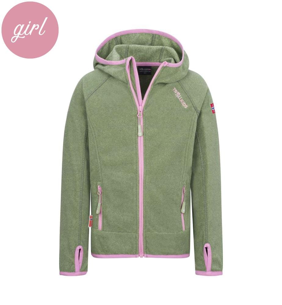 Sandefjord Jacke - Pistaziengrün/Wildrose