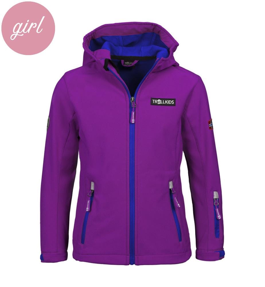 Veste Softshell Oslofjord - Violet et Bleu
